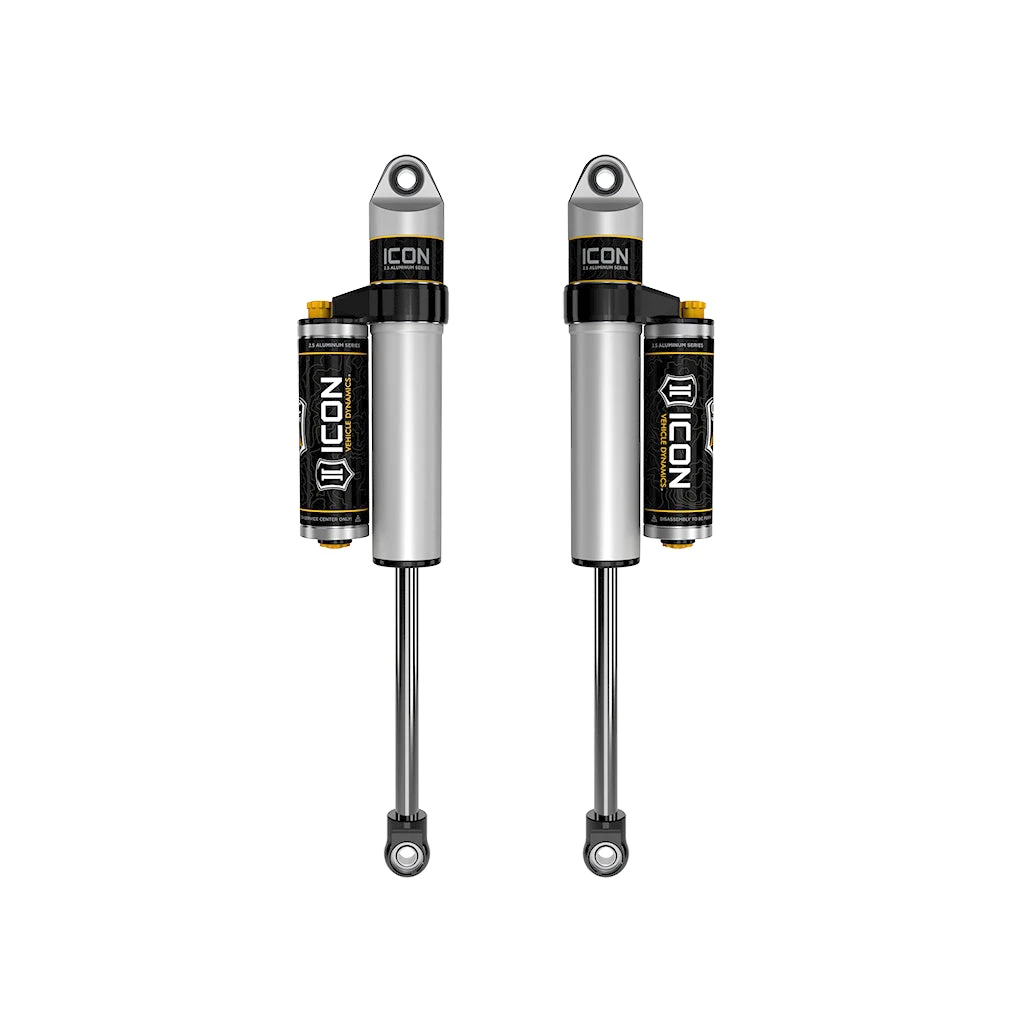 ICON 87705CP Nissan Titan XD 0-1.5" Lift Rear 2.5 VS Piggyback Reservoir/CDCV Shocks Pair 3 ICON 87705CP Nissan Titan XD 0-1.5" Lift Rear 2.5 VS Piggyback Reservoir/CDCV Shocks Pair