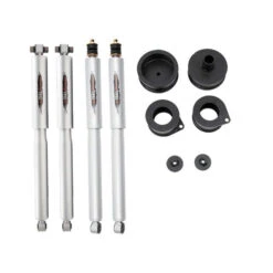 Belltech 1033SP Leveling Kit 2.5" Coil Spring Spacers Inc. Front And Rear Trail Performance Shocks