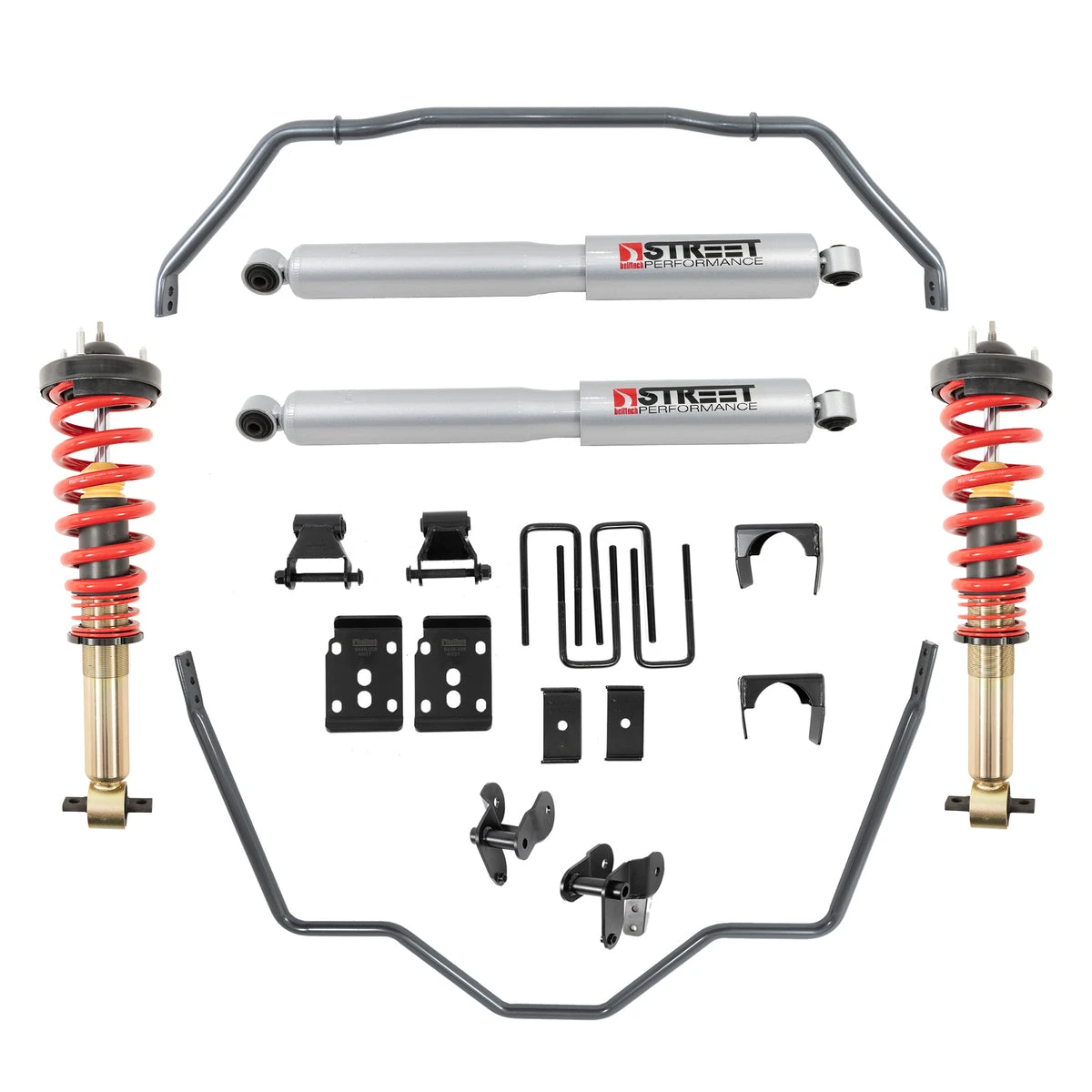 Belltech 1054HK Coilover Adjustable Spring Lowering Kit Complete Kit Inc. Height Adjustable Front Coilovers & Anti-Swaybar Set 3 Belltech 1054HK Coilover Adjustable Spring Lowering Kit Complete Kit Inc. Height Adjustable Front Coilovers & Anti-Swaybar Set