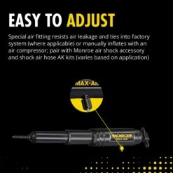 Monroe MA785 Rear Max-Air Air Shock Absorber Chevrolet Corvette -Shockwarehouse Shop Monroe 20Max 20Air FAB 204 68d30a90 939a 4e5b b598 8db3368c327b