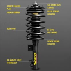 Monroe 172940 Front Right Quick-Strut Complete Strut Assembly Toyota Camry -Shockwarehouse Shop Monroe 20Quick 20Strut Feature 20Benefit 20Image 20Callout eede8ed1 0ad9 4095 b97b eb2f06bc5ac0