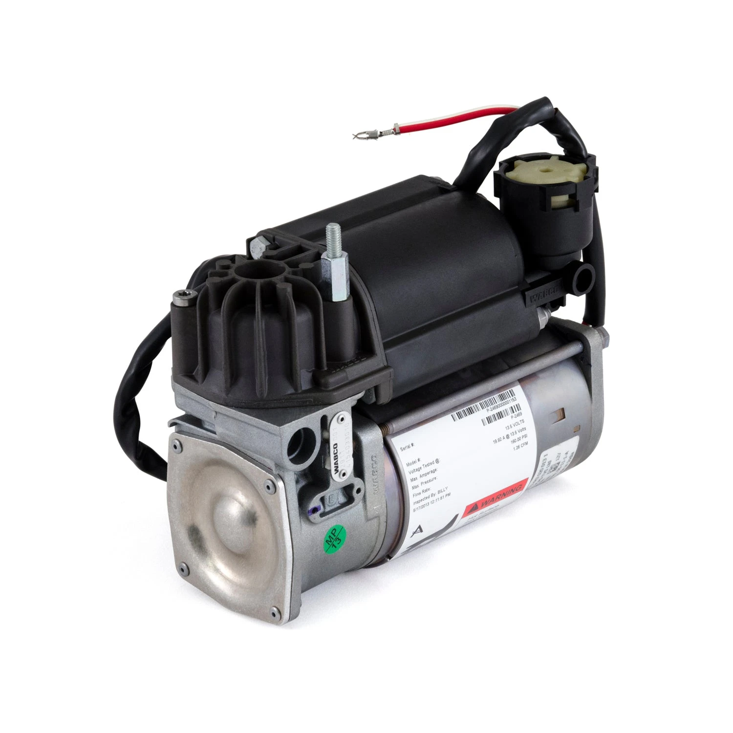 Arnott P-2469 WABCO OES Air Suspension Compressor BMW X5 (E53), 5 Series (E39) 7 Series (E65/E66) 7 Arnott P-2469 WABCO OES Air Suspension Compressor BMW X5 (E53), 5 Series (E39) 7 Series (E65/E66) - Image 5
